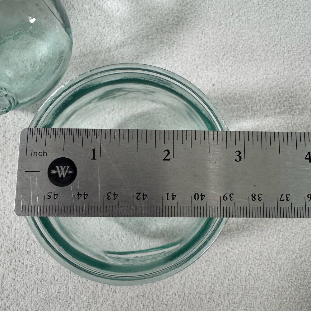 Spanish Recycled Stamped Glassware Collection Set Of 2 - Picture 5 of 9